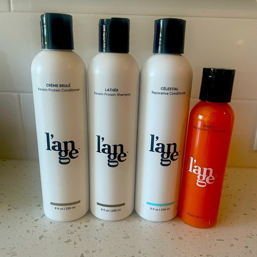 L’ange shampoo & conditioner + smoothing balm
